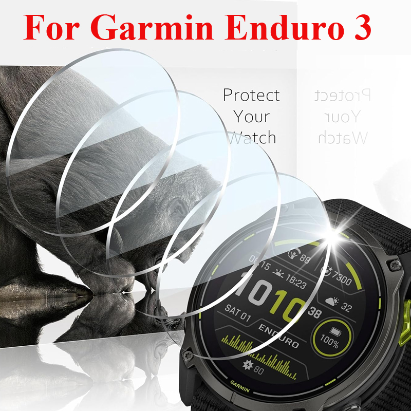 Garmin Smartwatch Accessories - Películas de vidrio templado para reloj