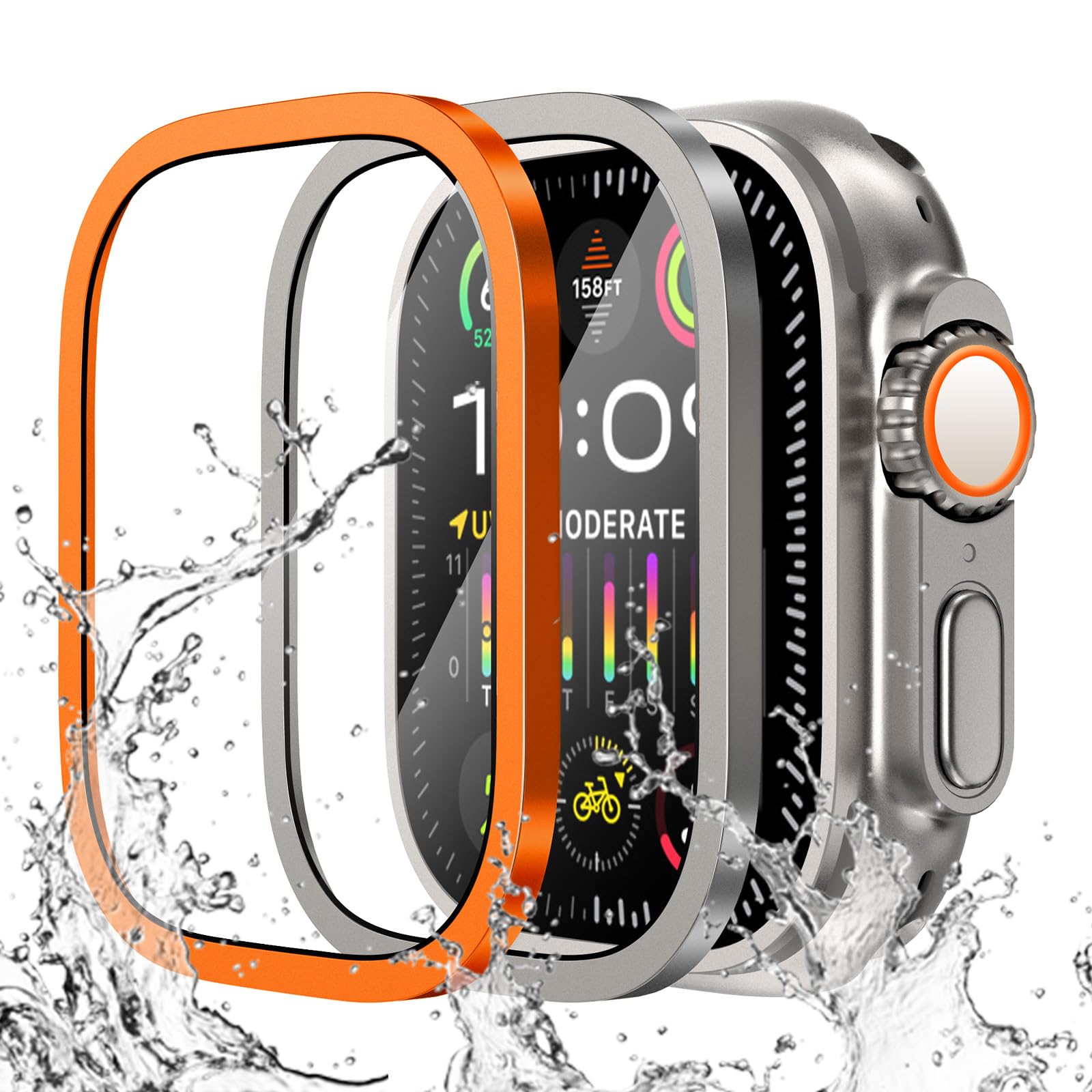 Smartwatch Case - Vidrio templado para Apple Watch Ultra