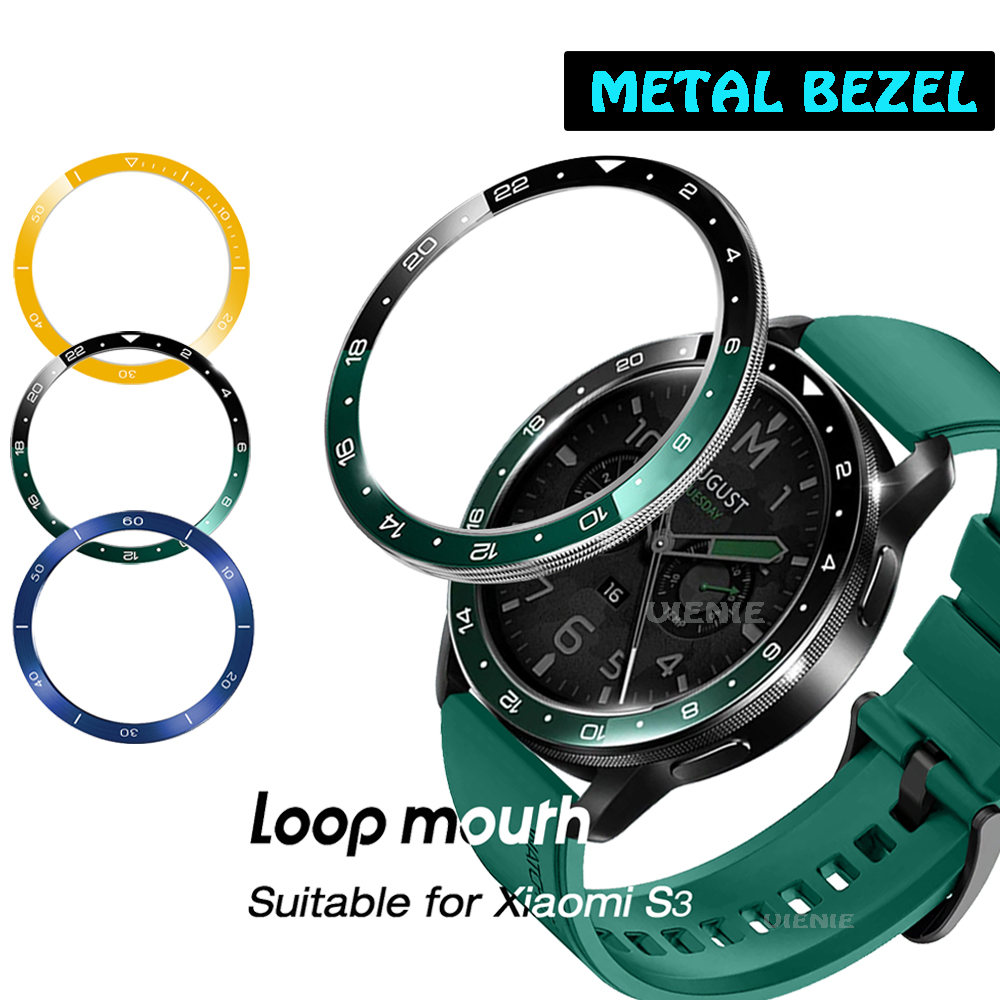 Xiaomi Smartwatch S4 Accessories - Anillo de bisel para Xiaomi Watch