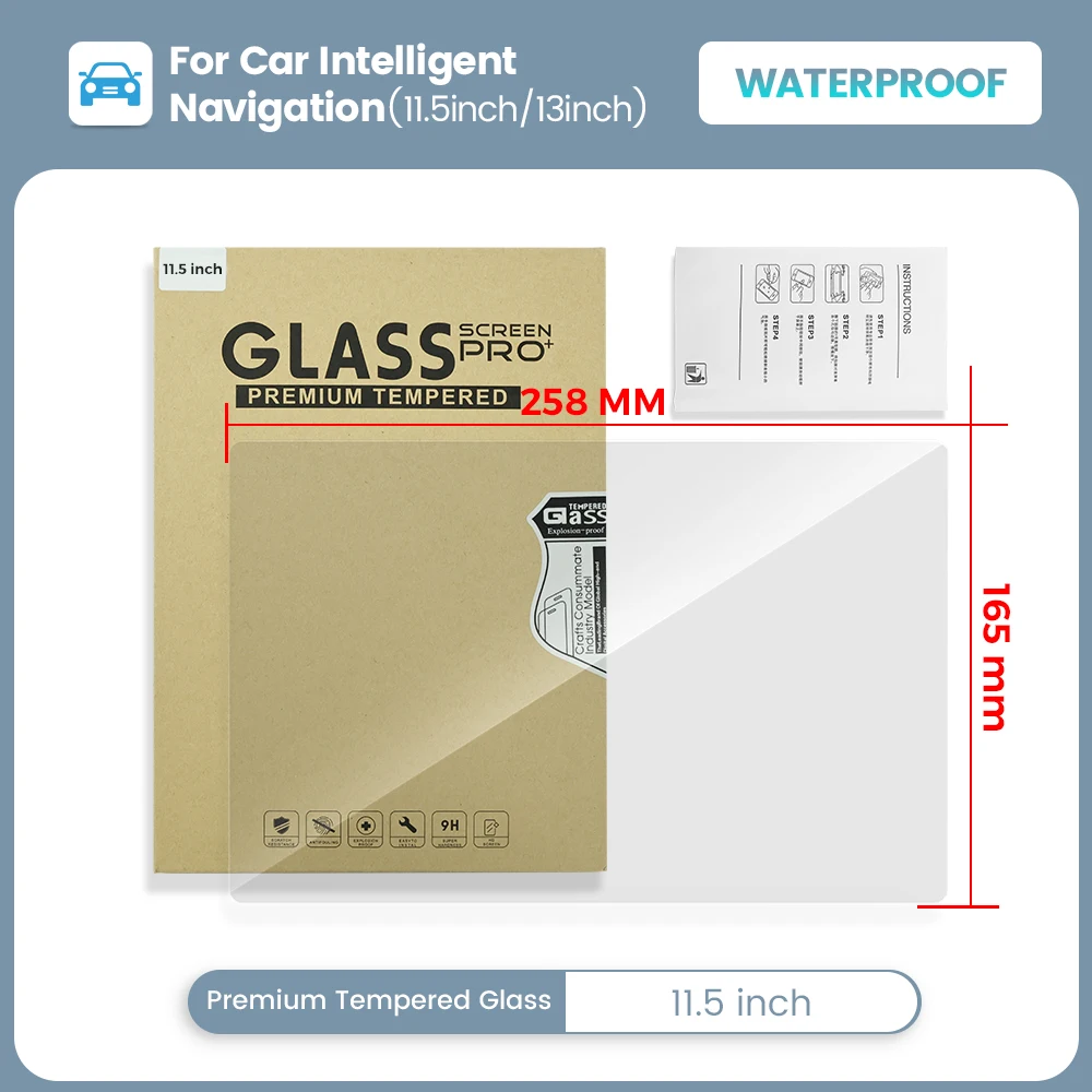 Screen Protector Film - Película protectora adhesiva para Radio de