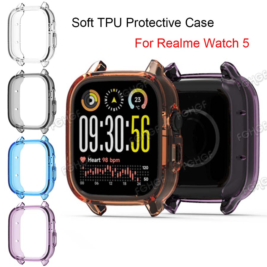 Garmin Smartwatch Accessories - Funda protectora para Realme Watch 5,