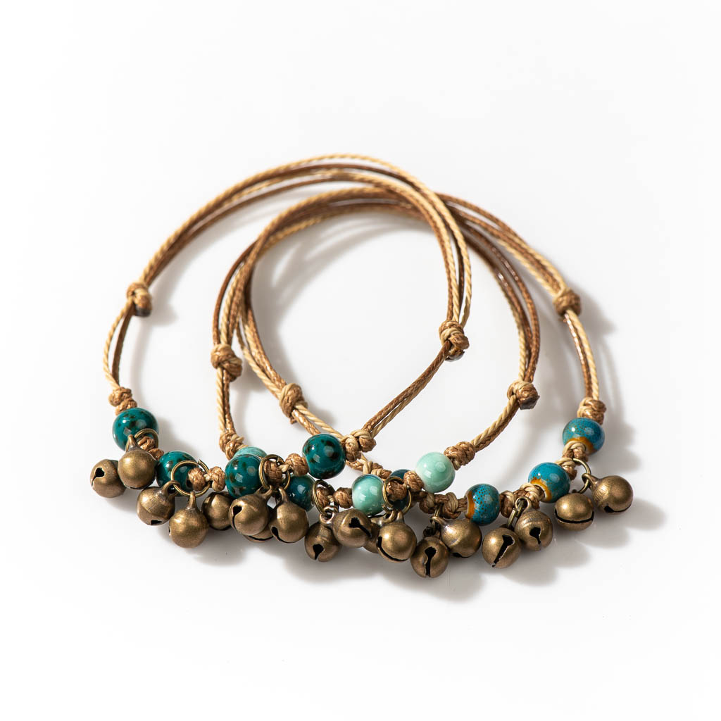 Cuentas de estilo Retro de cer - Ceramic Link Bracelet reseña y precio