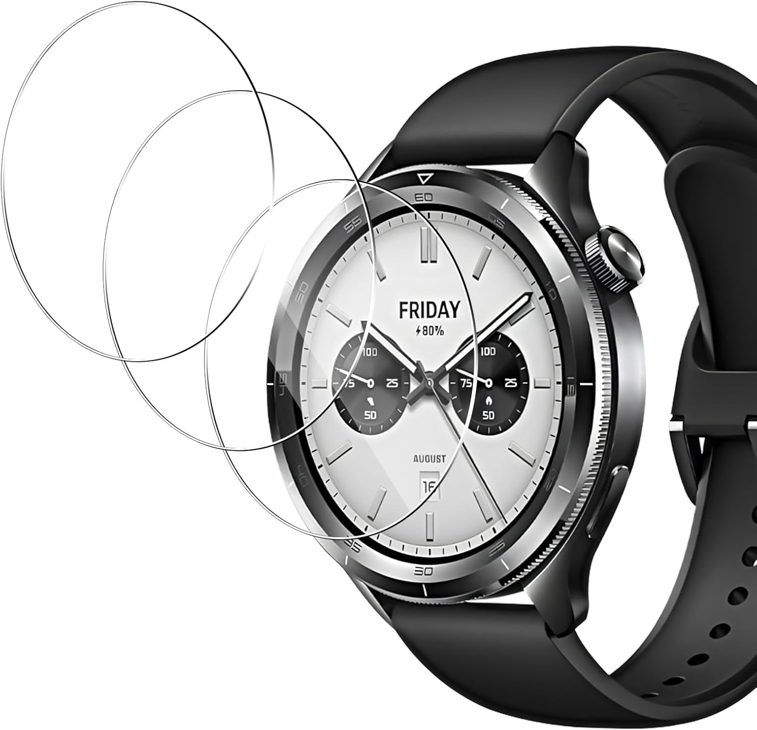 Protector de pantalla de vidri - Xiaomi Smartwatch S4 Accessories reseña y precio