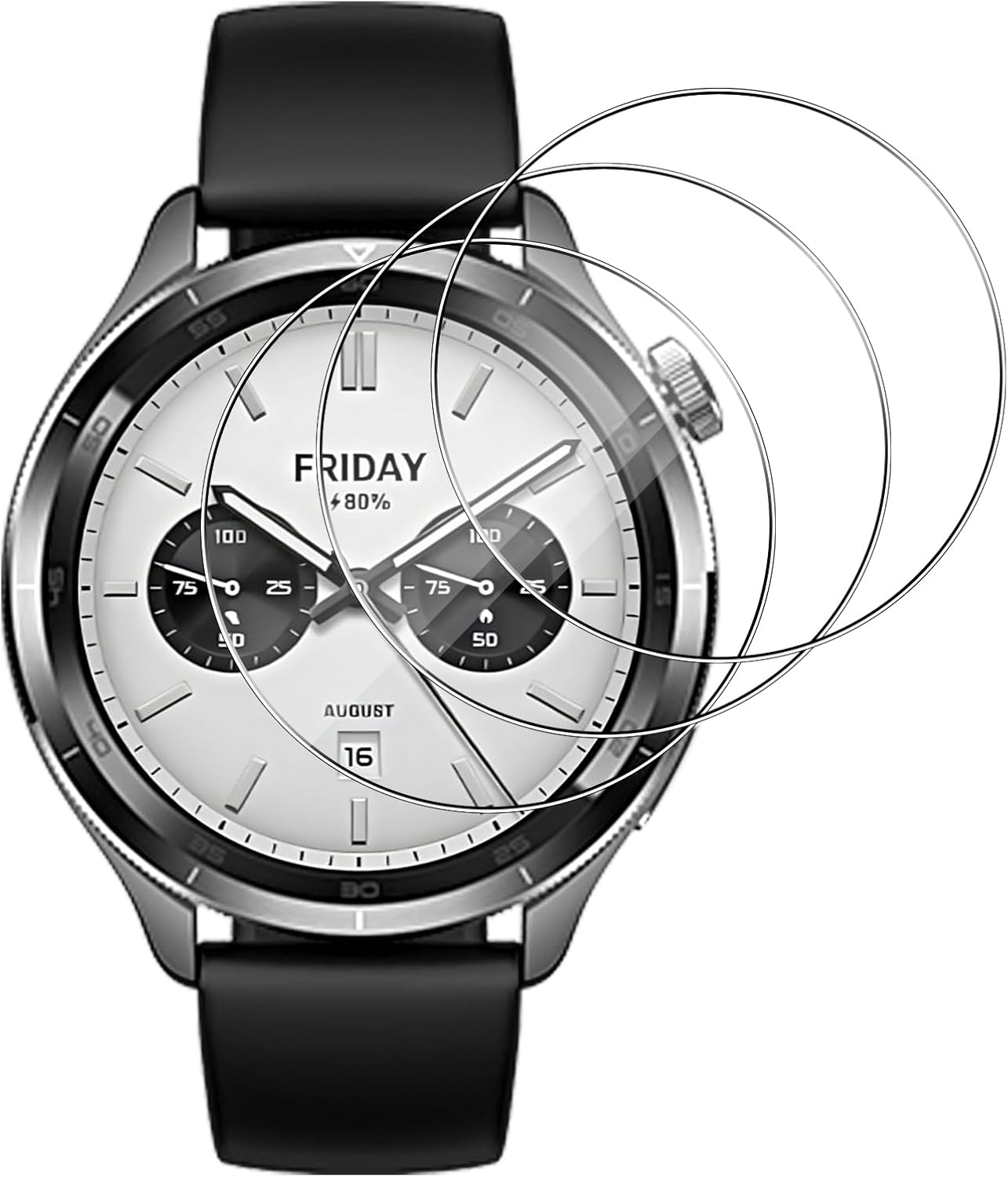 Protector de pantalla de vidri - Xiaomi Smartwatch S4 Accessories reseña y precio