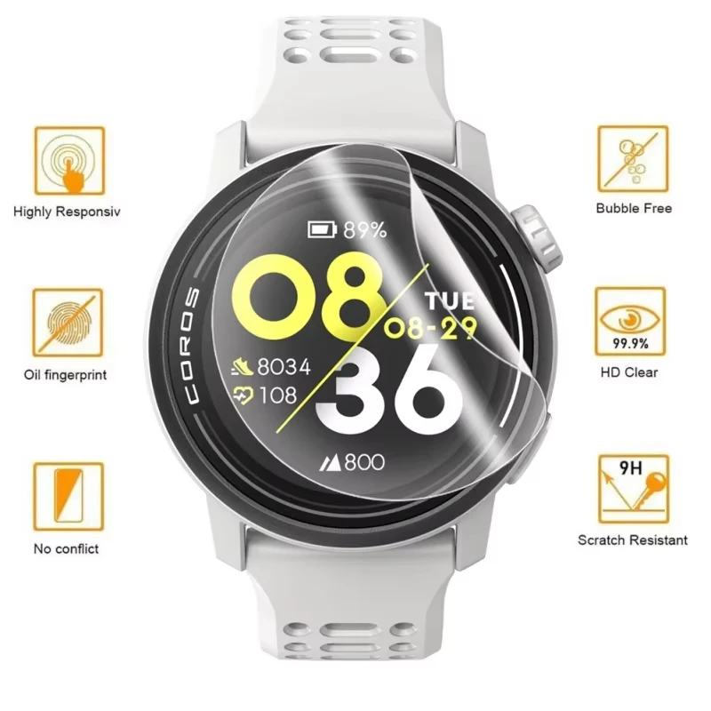 Película de hidrogel para Coro - Smart Watch Accessories reseña y precio