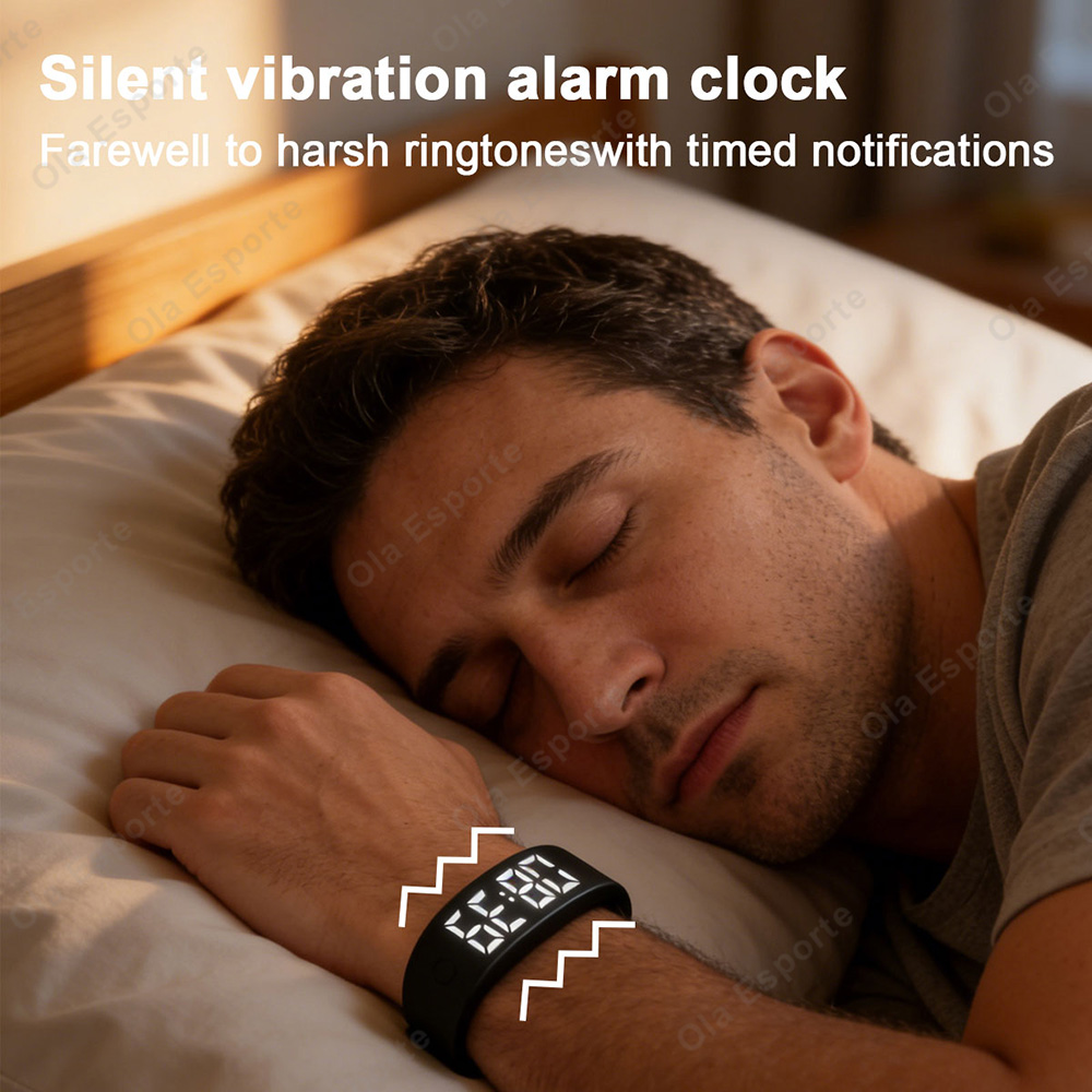 Pulsera inteligente LED digita - Android Smartwatch Accessories reseña y precio