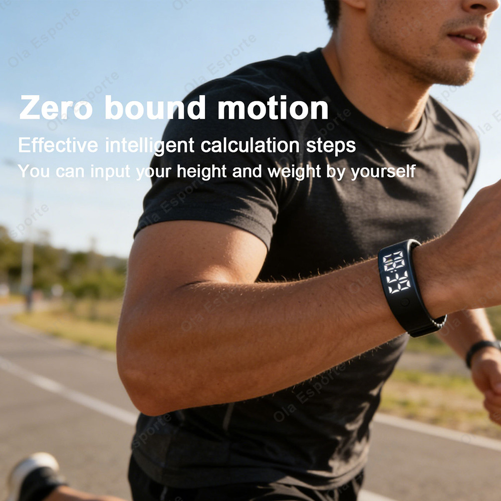 Pulsera inteligente LED digita - Android Smartwatch Accessories reseña y precio