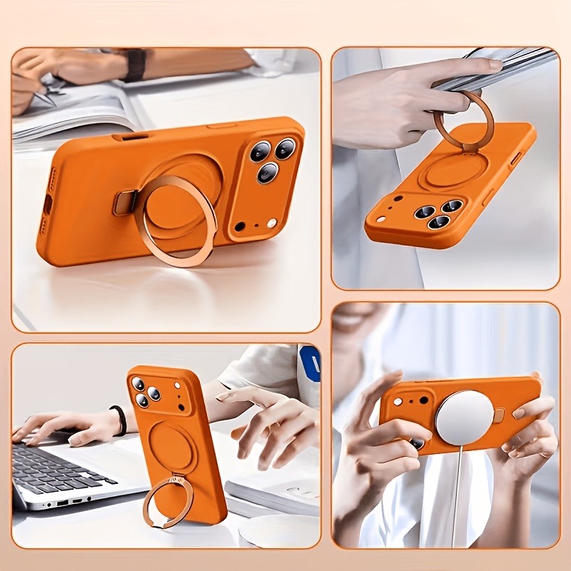 Funda de Silicona Líquida con  - Magnetic Charging Stand reseña y precio