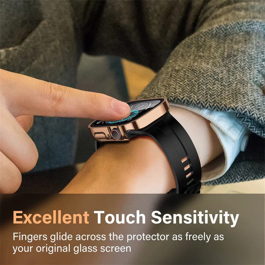 Vidrio + cubierta para Apple W - Garmin Smartwatch Accessories reseña y precio