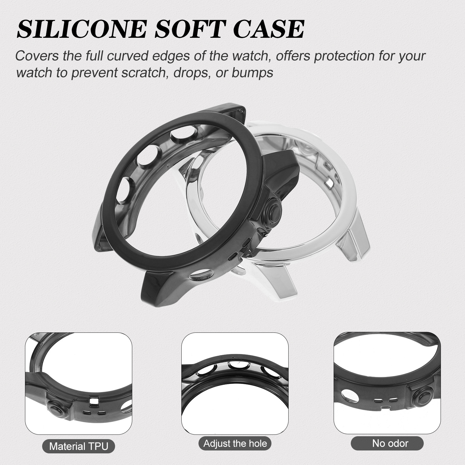 Funda protectora para reloj in - Smartwatch Case reseña y precio