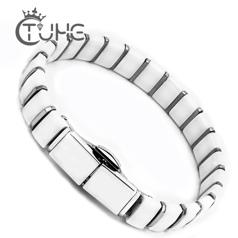 Pulseras y brazaletes de salud - Ceramic Link Bracelet reseña y precio