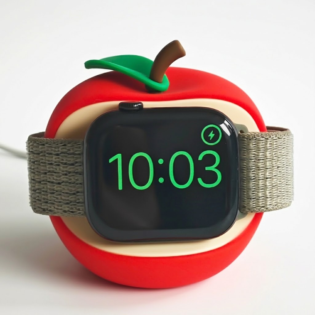 Soporte de silicona para carga - Watch Charging Dock reseña y precio