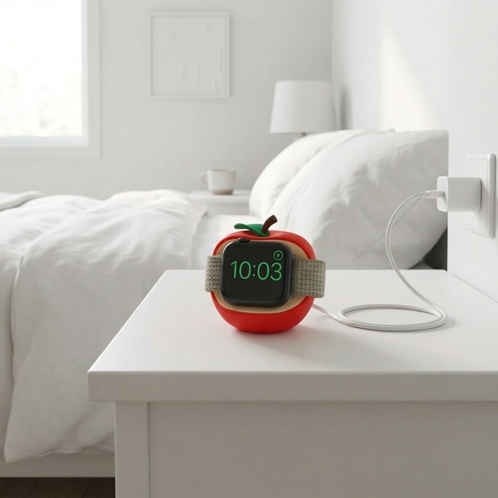 Soporte de silicona para carga - Watch Charging Dock reseña y precio