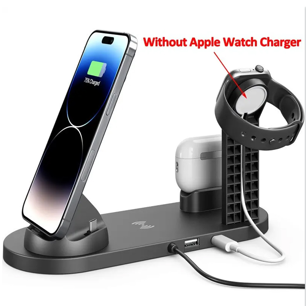 Base de Carga Inalámbrica 7 en - Wireless Charger Watch reseña y precio