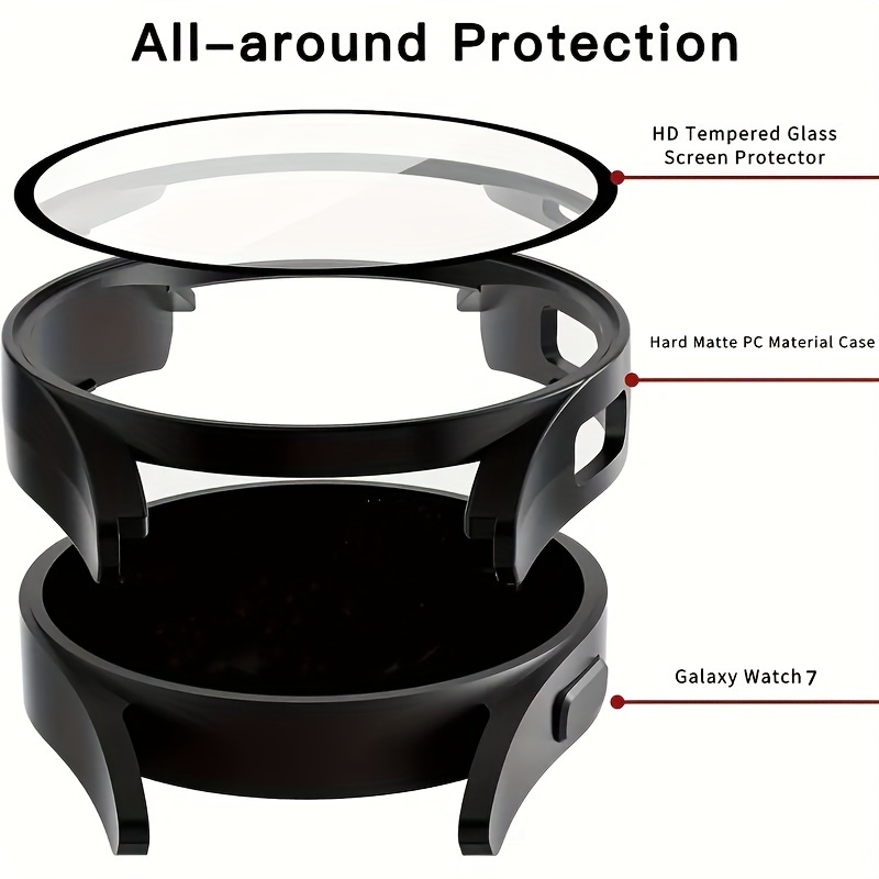 2 uds funda protectora de pant - Accessories For Galaxy Watch 5 reseña y precio