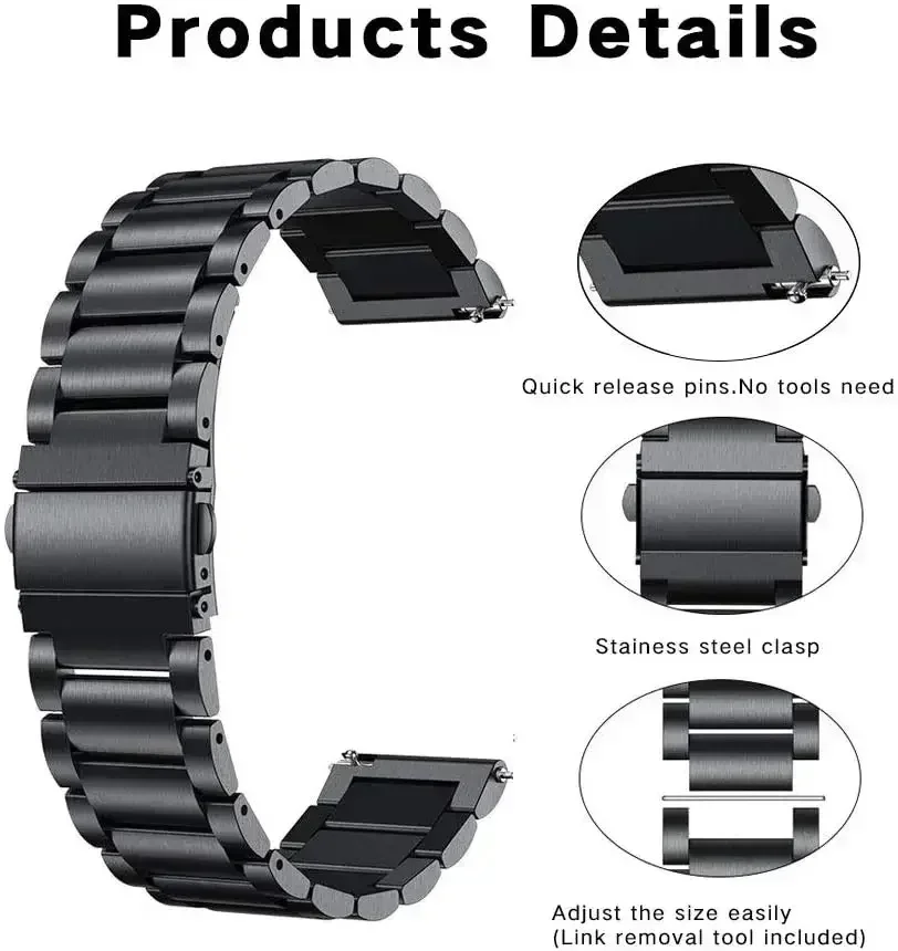 Correa de Metal de Acero Inoxi - Xiaomi Smartwatch S4 Accessories reseña y precio