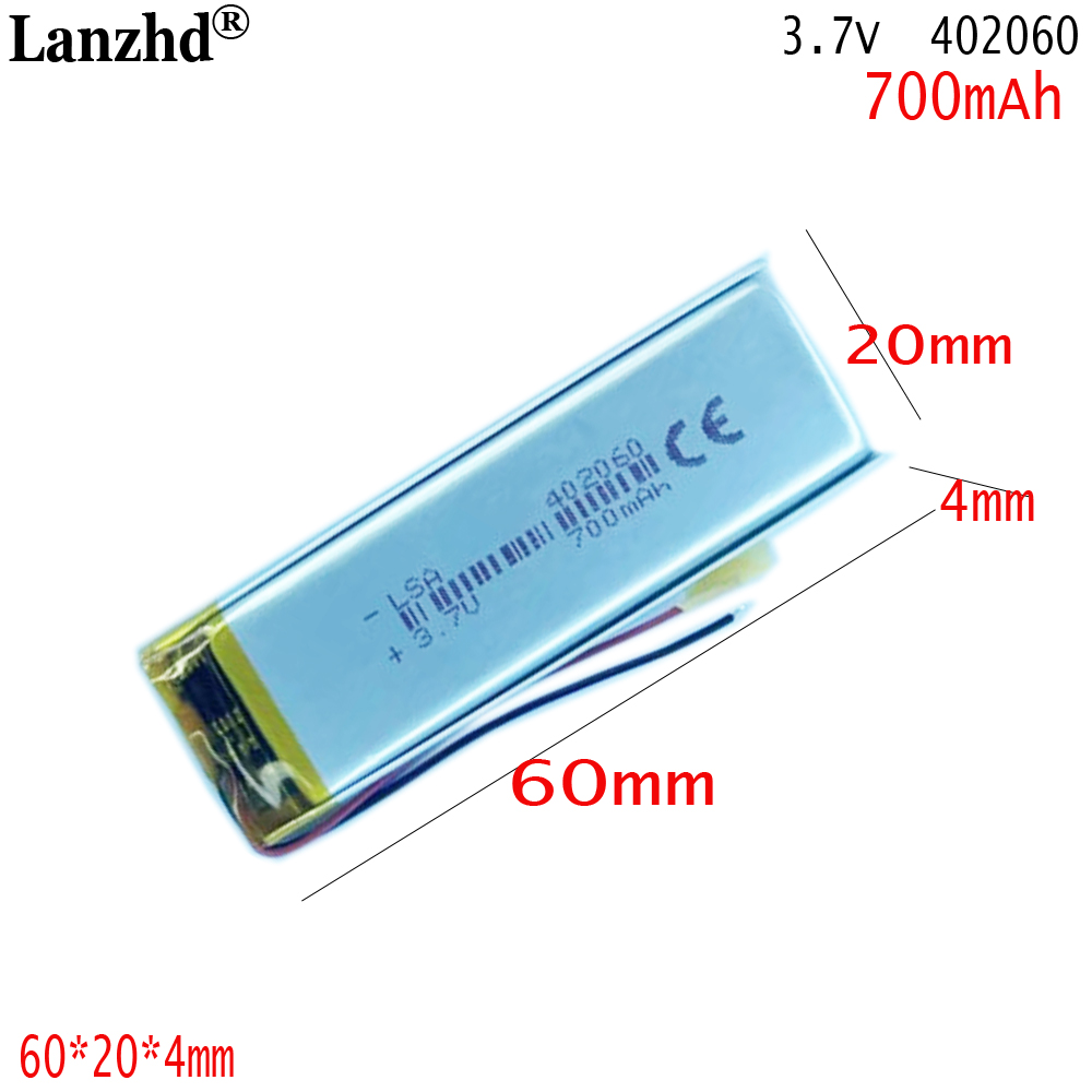 1-12 Uds 3,7 V 500mAh Lipo pol - Smartwatch Headset reseña y precio