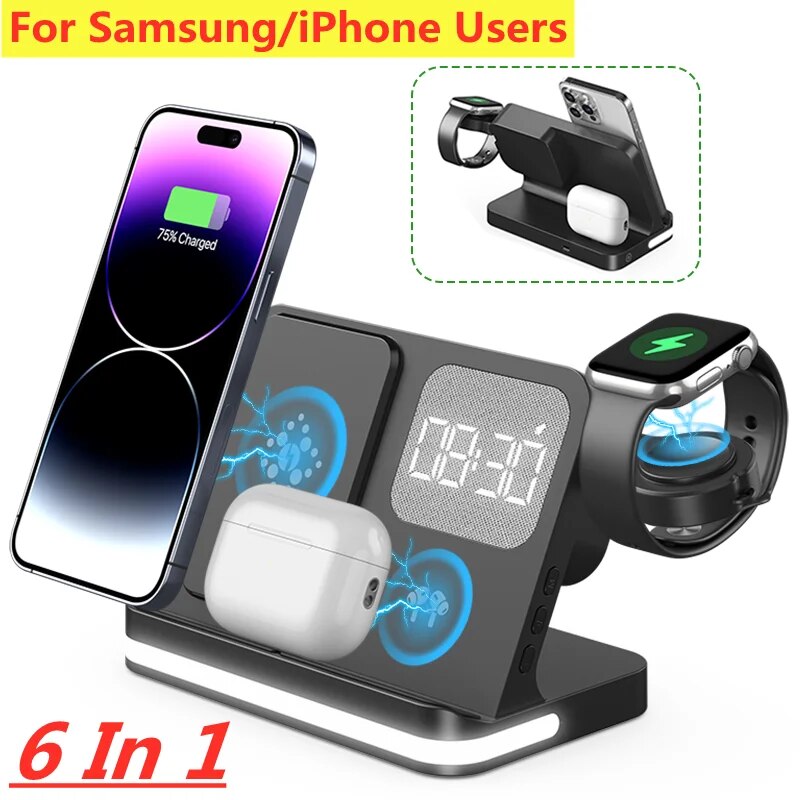 Soporte de cargador inalámbric - Wireless Charger Watch reseña y precio