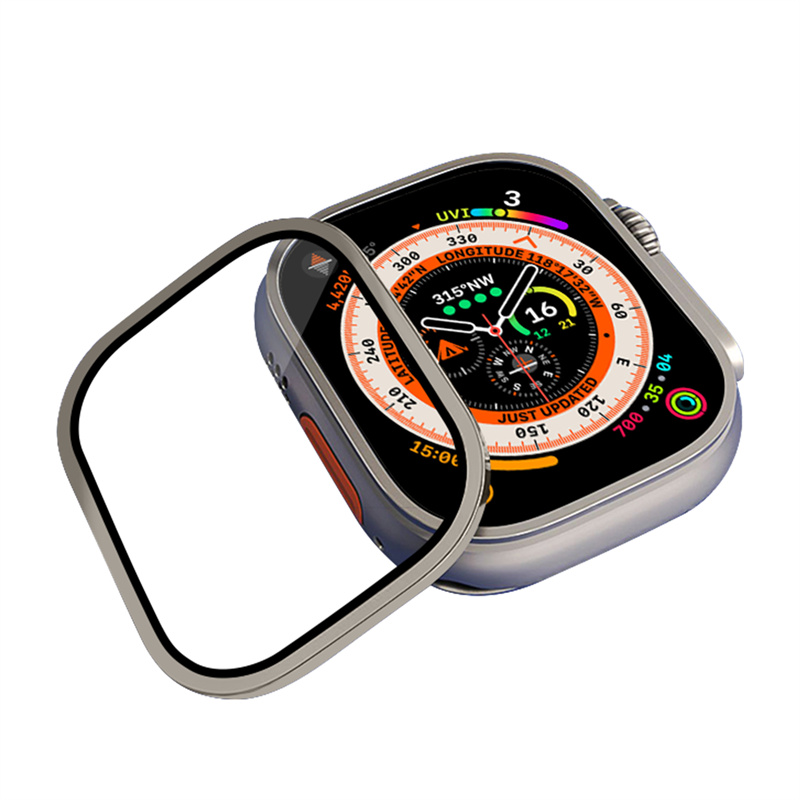 2 uds caja de aleación de alum - Smartwatch Case reseña y precio