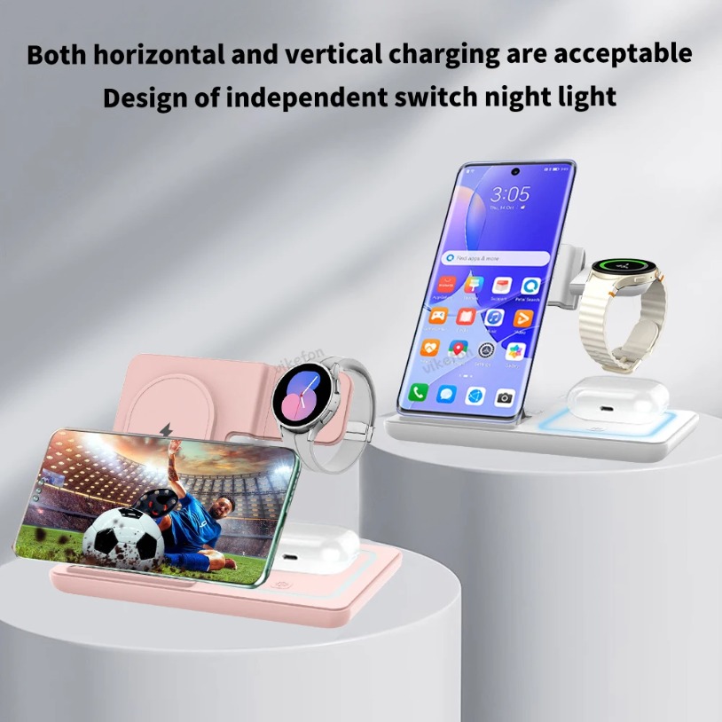 Soporte de escritorio con carg - Wireless Charger Watch reseña y precio