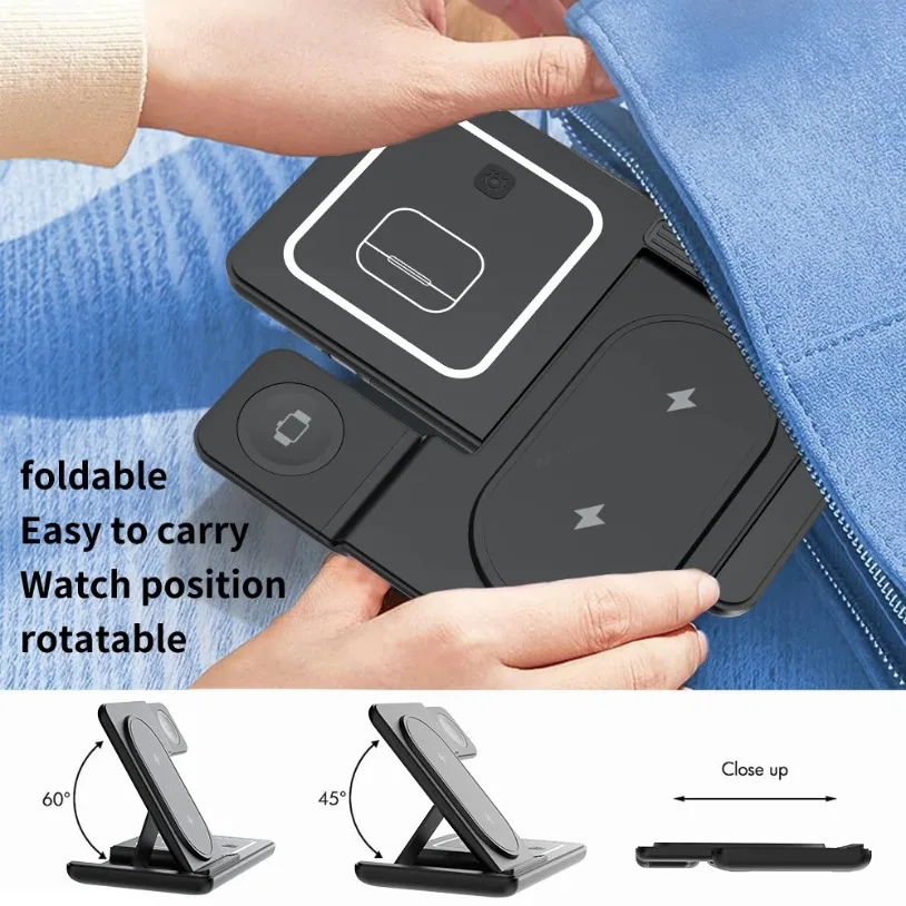 Soporte de escritorio con carg - Wireless Charger Watch reseña y precio