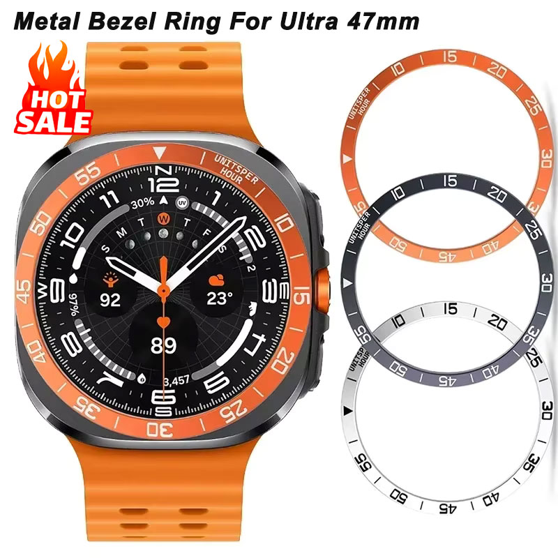 Funda de anillo de bisel de cu - Android Smartwatch Accessories reseña y precio