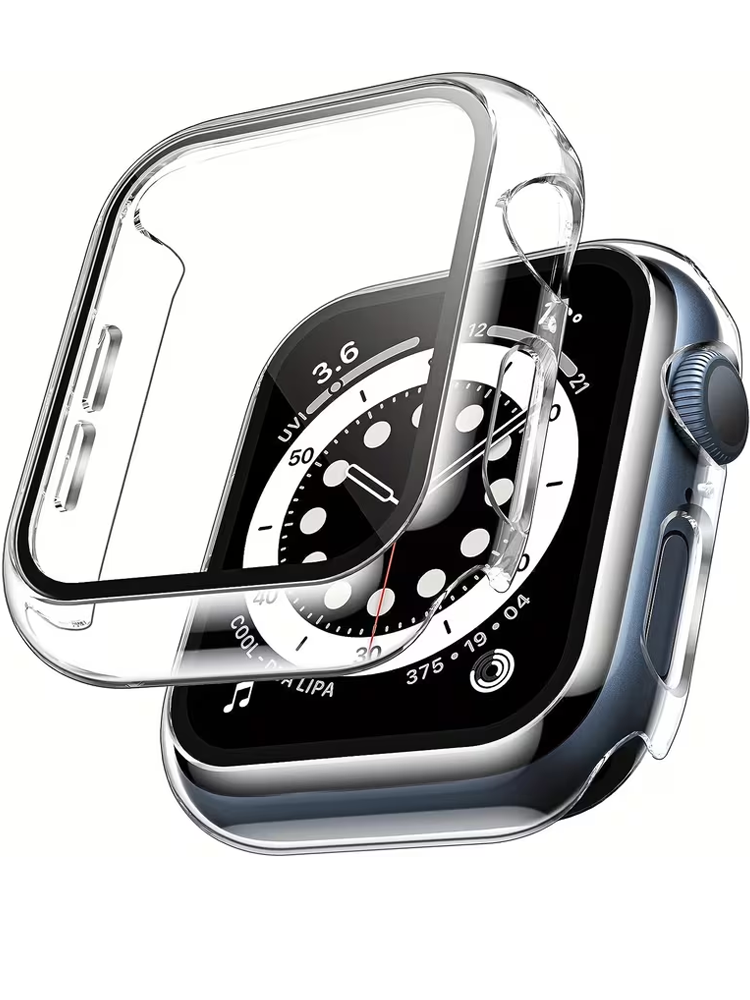 2 uds caja de vidrio templado  - Smartwatch Case reseña y precio