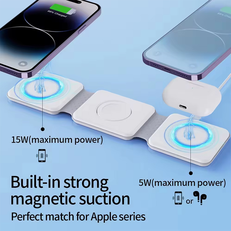 Estación de Carga Magnética Pl - Wireless Charger Watch reseña y precio