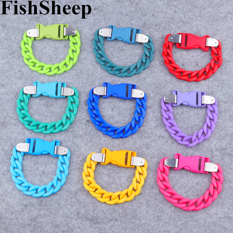 Fishsheep-pulseras de cadena d - Ceramic Link Bracelet reseña y precio