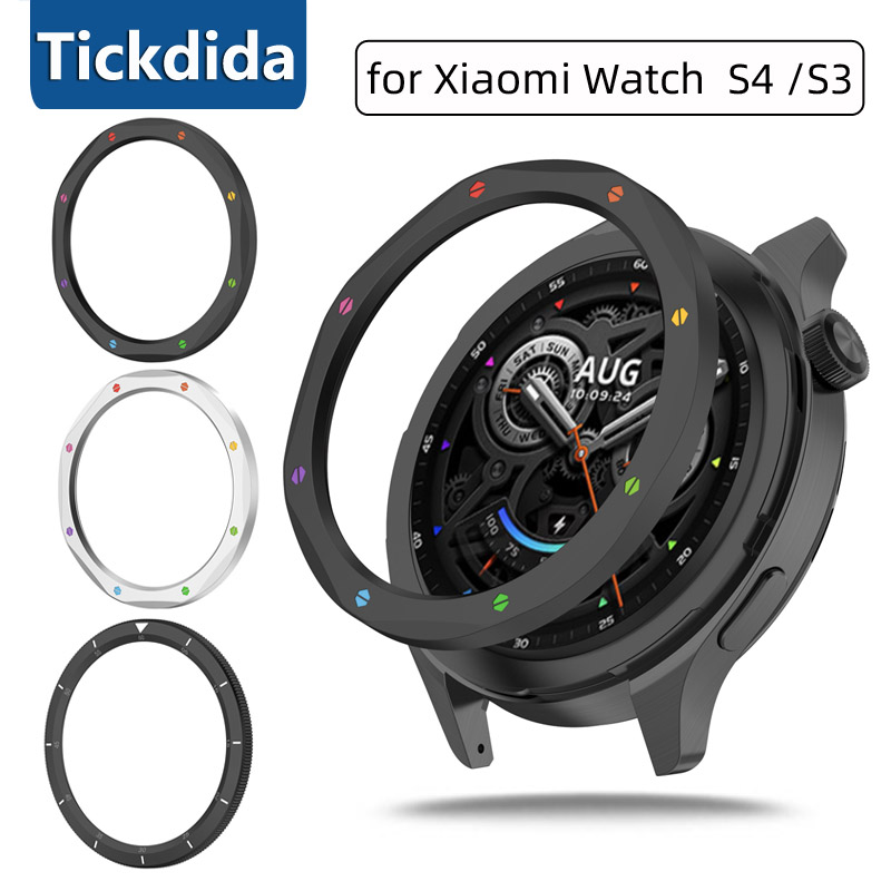 Caja de anillo de bisel de Met - Xiaomi Smartwatch S4 Accessories reseña y precio
