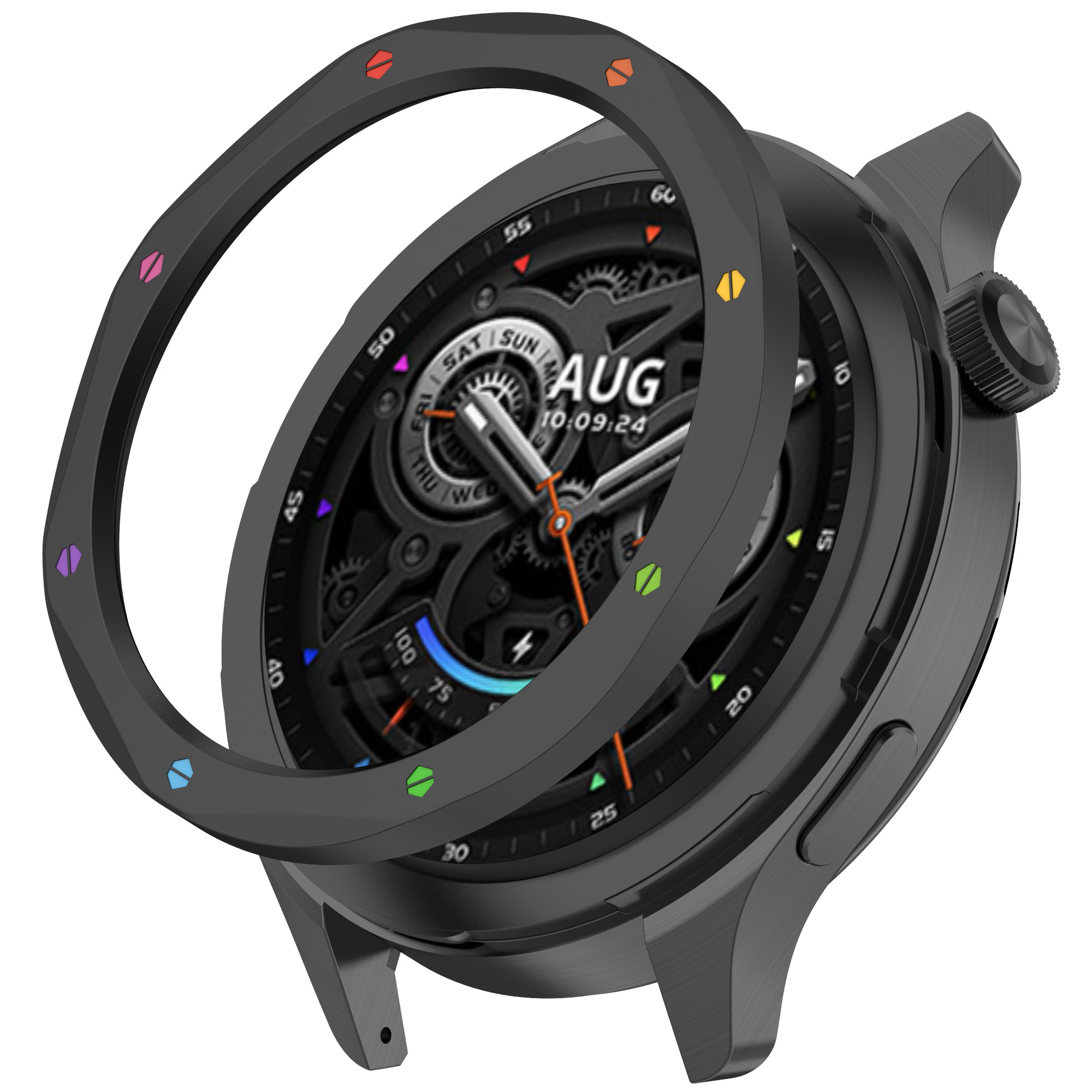 Caja de anillo de bisel de Met - Xiaomi Smartwatch S4 Accessories reseña y precio