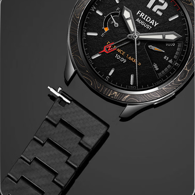 Correa de fibra de carbono par - Xiaomi Smartwatch S4 Accessories reseña y precio