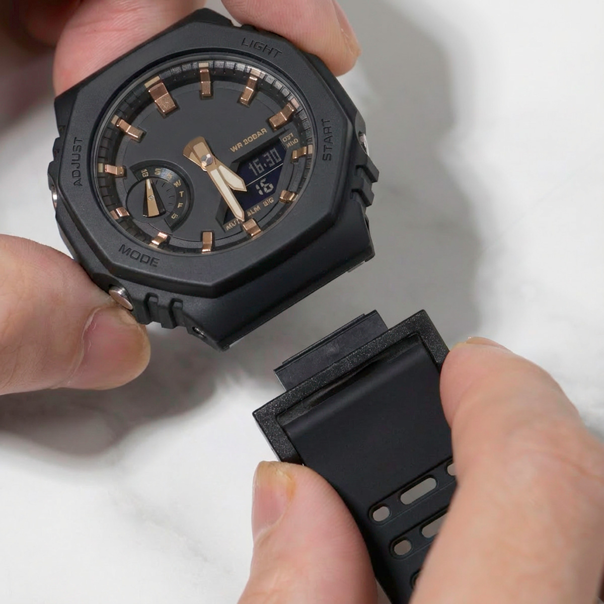 Adaptador de correa de reloj p - Watch Band Connector reseña y precio