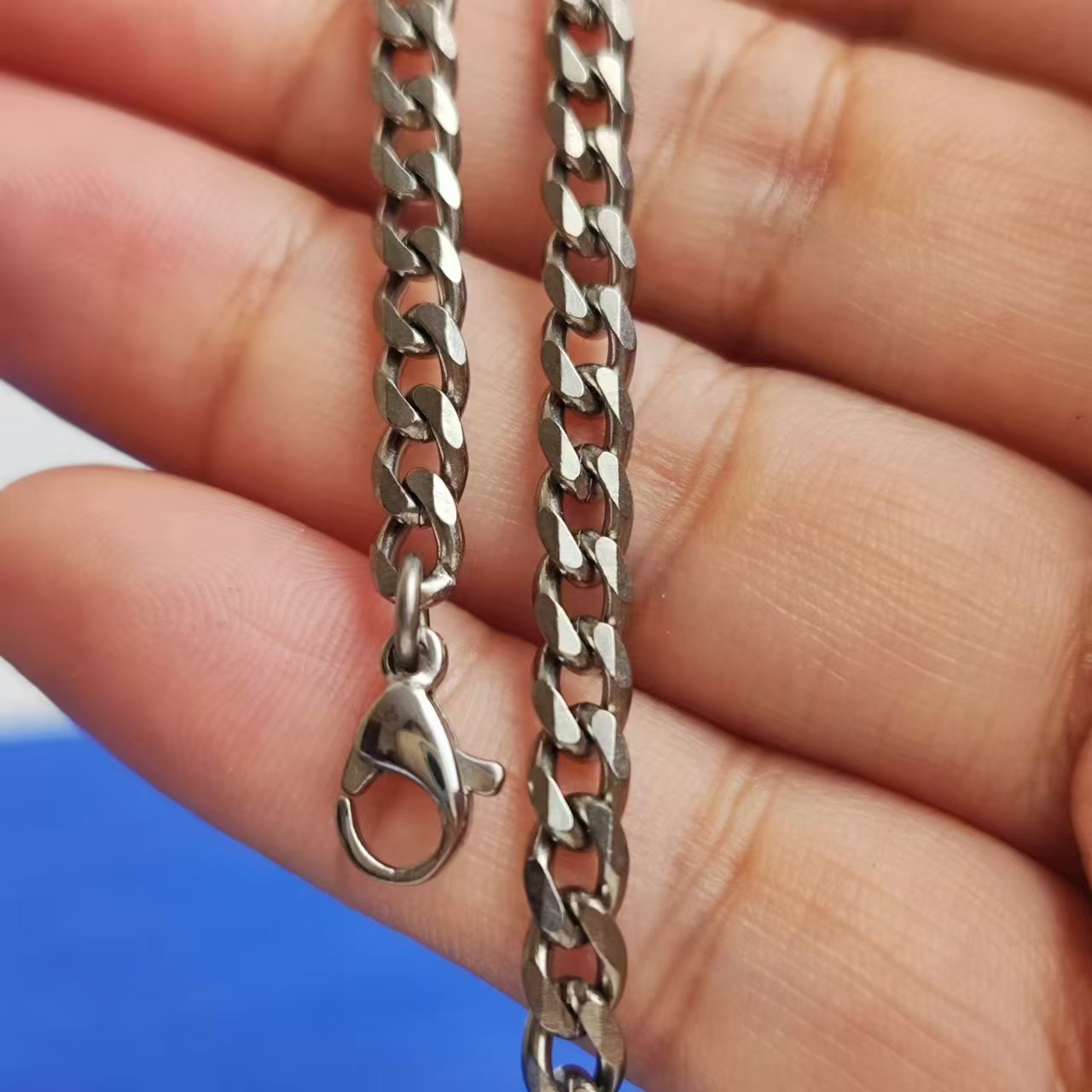 Pulsera de cadena de titanio I - Ceramic Link Bracelet reseña y precio