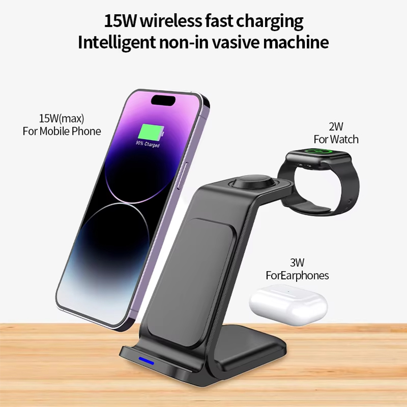 Base de carga inalámbrica 3 en - Wireless Charger Watch reseña y precio